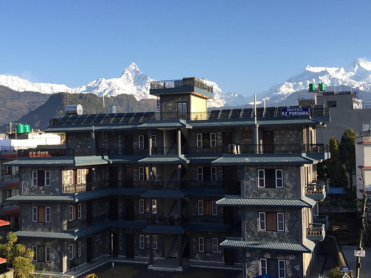 Hotel K2 Pokhara Exteriör bild
